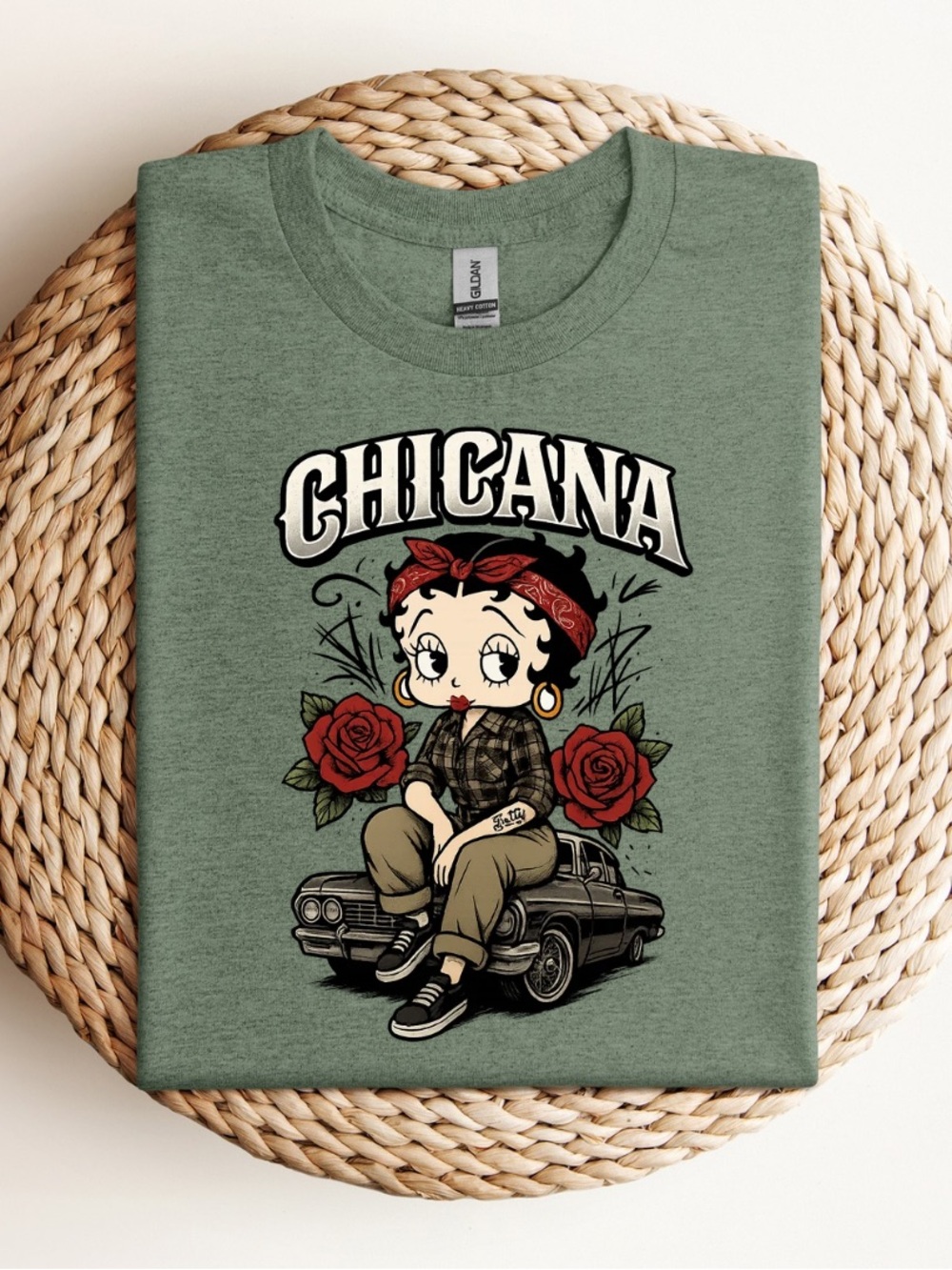 Chicana Betty Boop T-Shirt